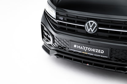 Front splitter volkswagen touareg r-line mk3 facelift