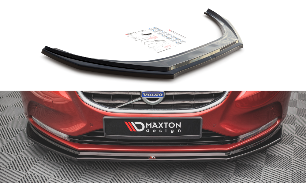 Front splits Volvo V40