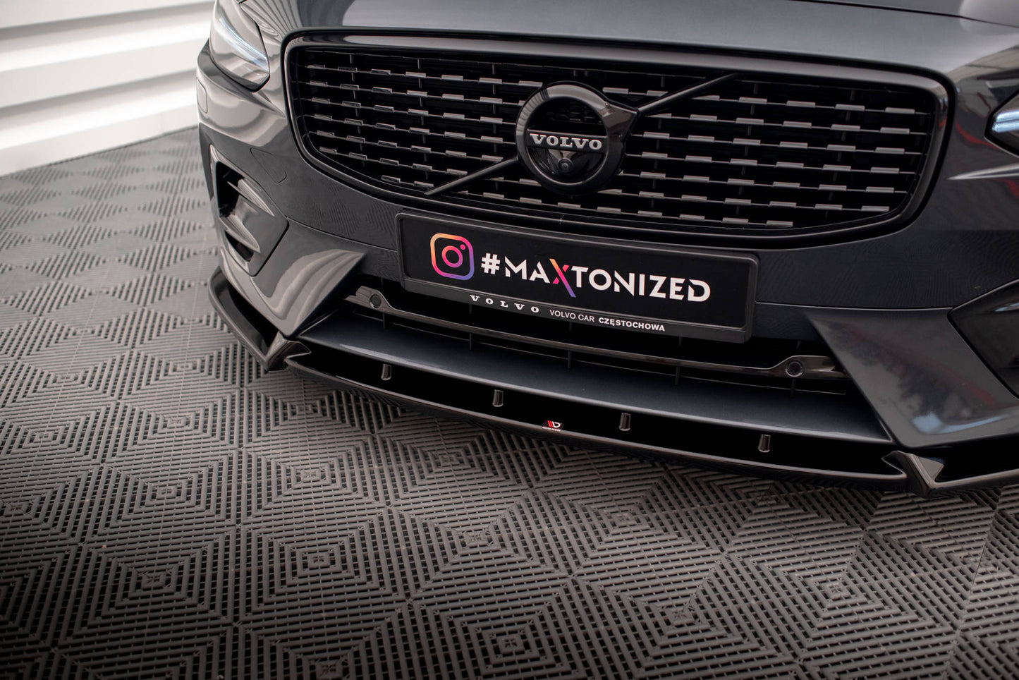 Front splitter volvo v90 / s90 r-design mk2