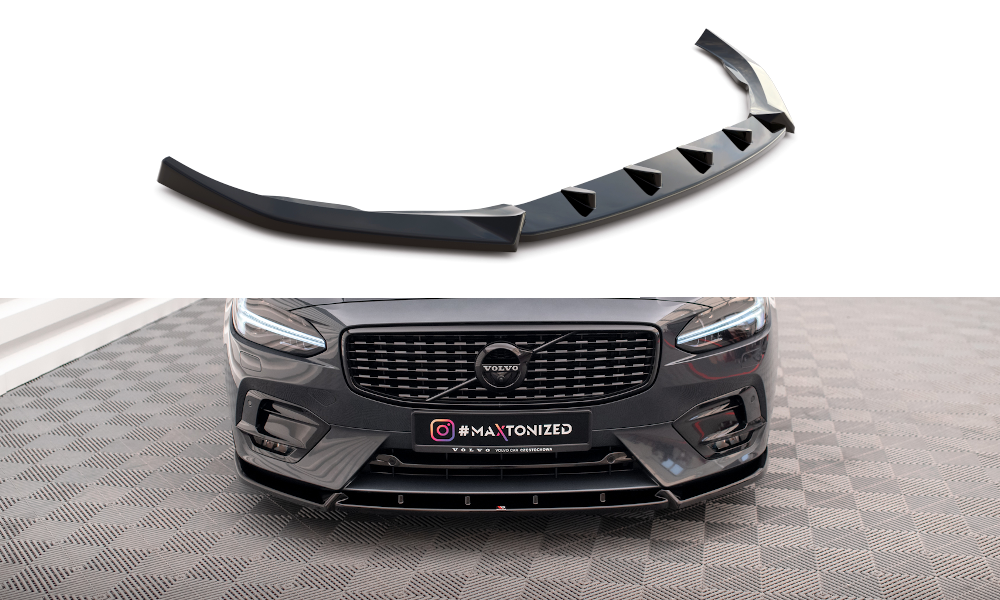 Front splitter volvo v90 / s90 r-design mk2