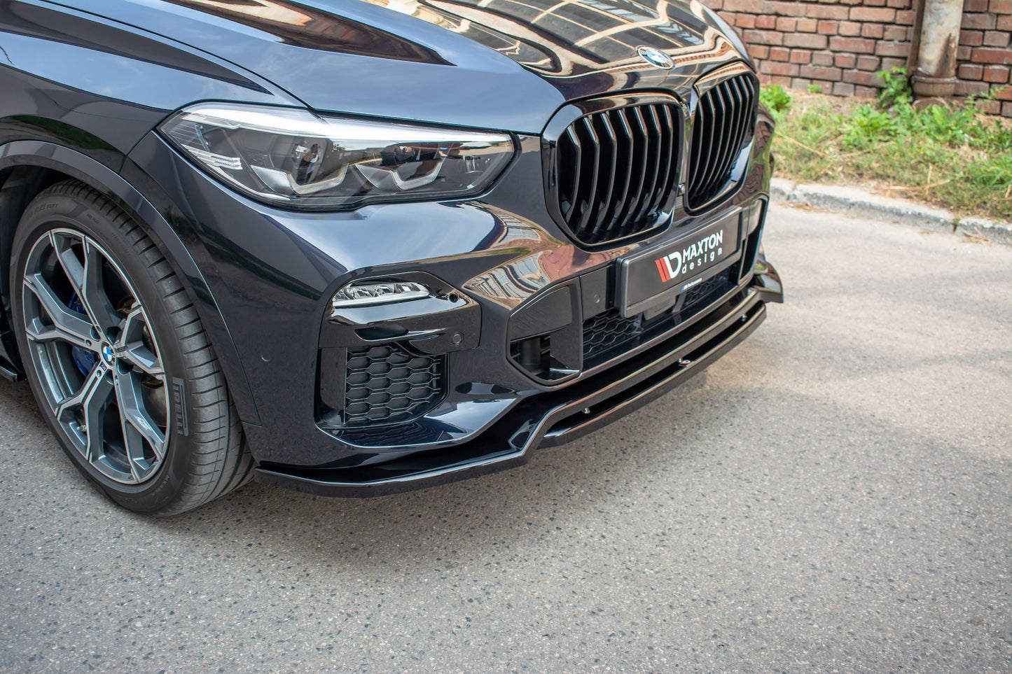 Front splits for bmw x5 g05 m-pack