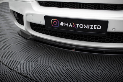 Front splitter for bmw x50 e70 facelift m-pack