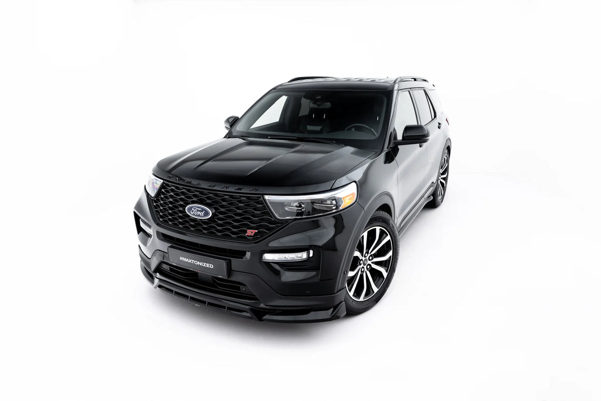 Front splitter suitable for ford explorer st mk6