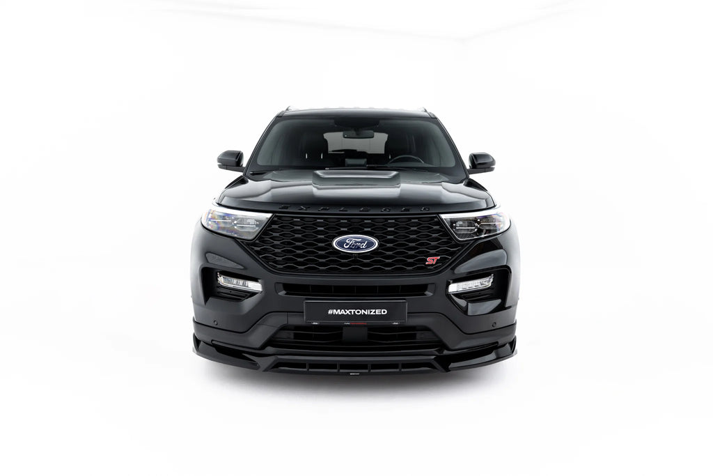 Front splitter suitable for ford explorer st mk6