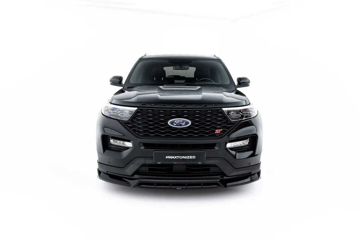 Front splitter suitable for ford explorer st mk6