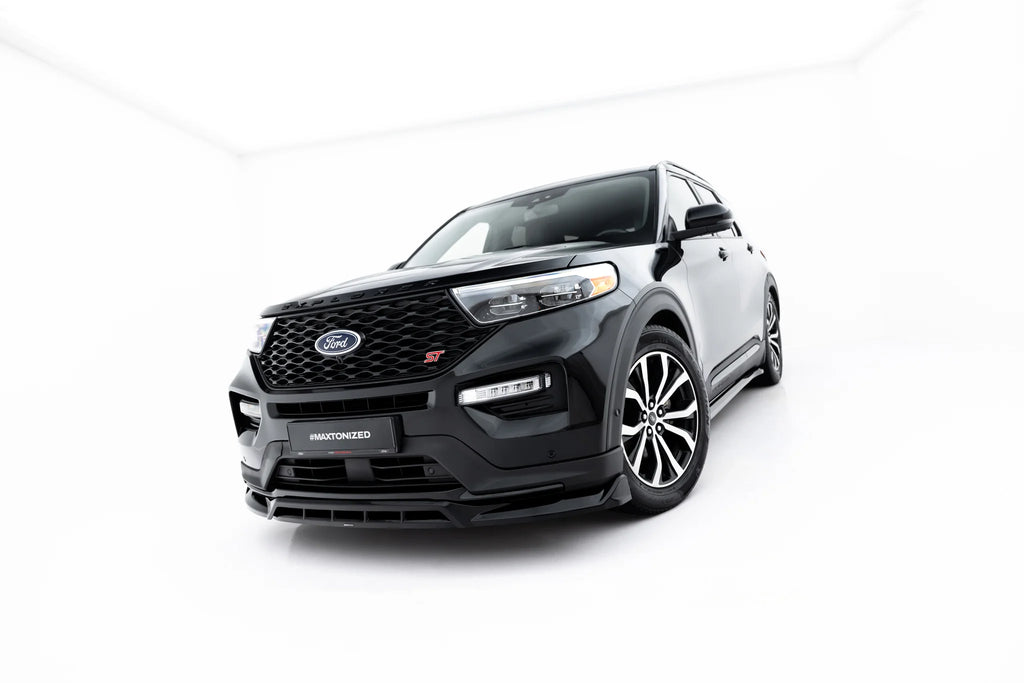 Front splitter suitable for ford explorer st mk6