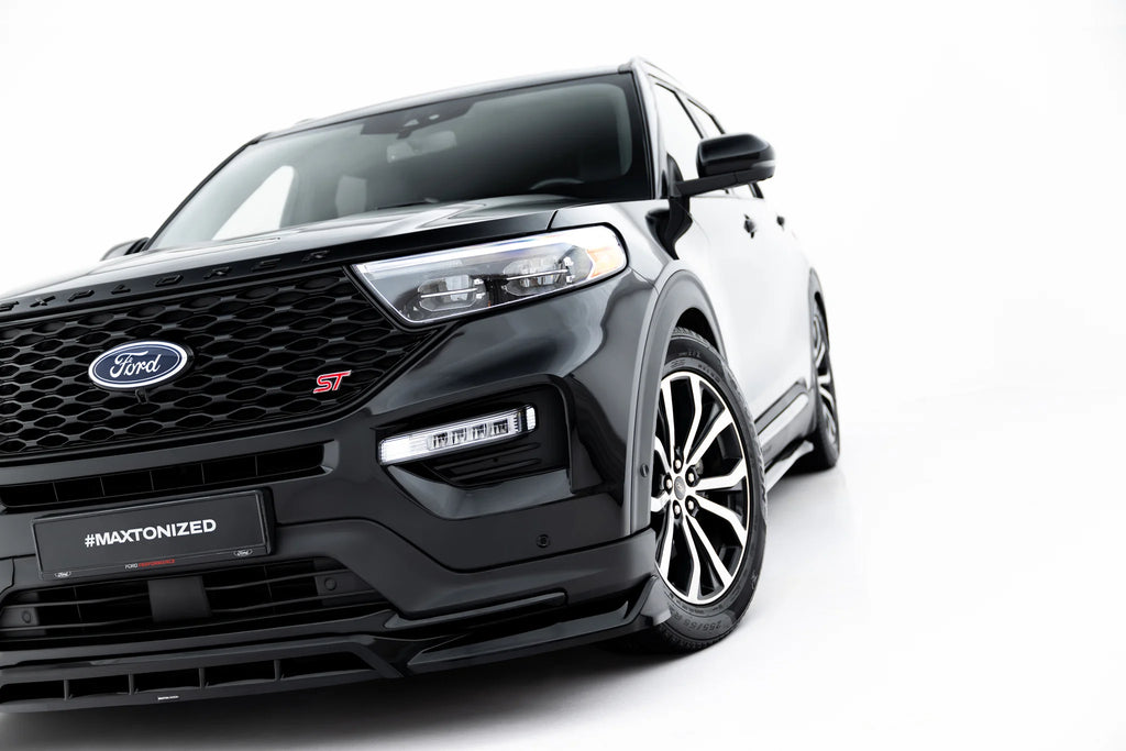 Front splitter suitable for ford explorer st mk6