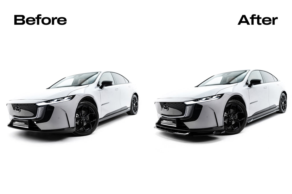 Front splitter suitable for mazda 6e mk1