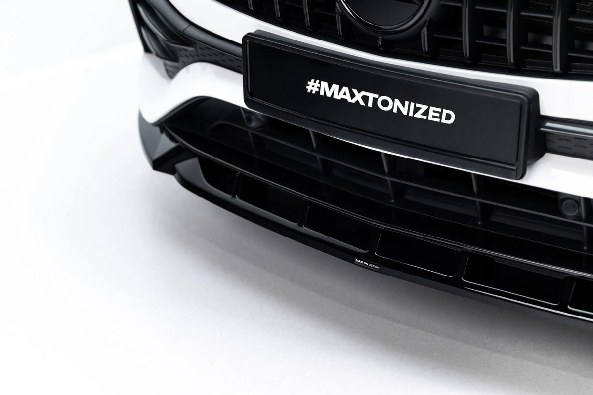 Front splitter suitable for mercedes-amg gla 35 h247
