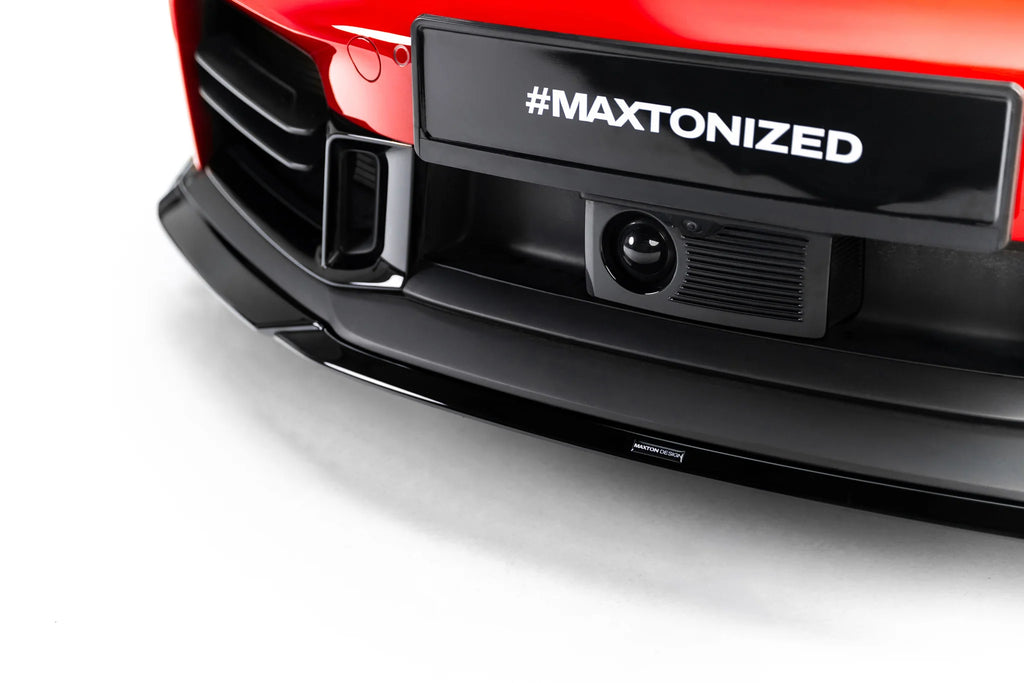 Front splitter suitable for porsche 911 carrera aero / carrera gts 992 facelift