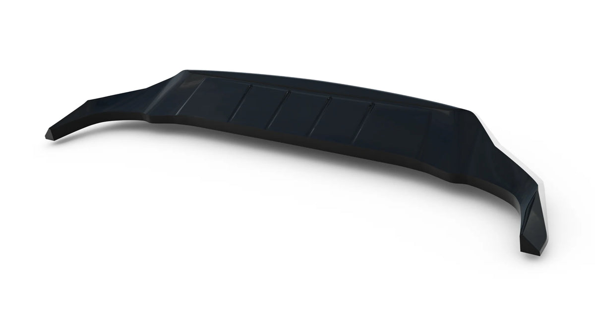 Front splitter suitable for porsche cayenne gts / turbo sport pack / turbo e-hybrid gt pack coupe mk3 facelift