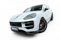 Front splitter suitable for porsche cayenne gts / turbo sport pack / turbo e-hybrid gt pack coupe mk3 facelift