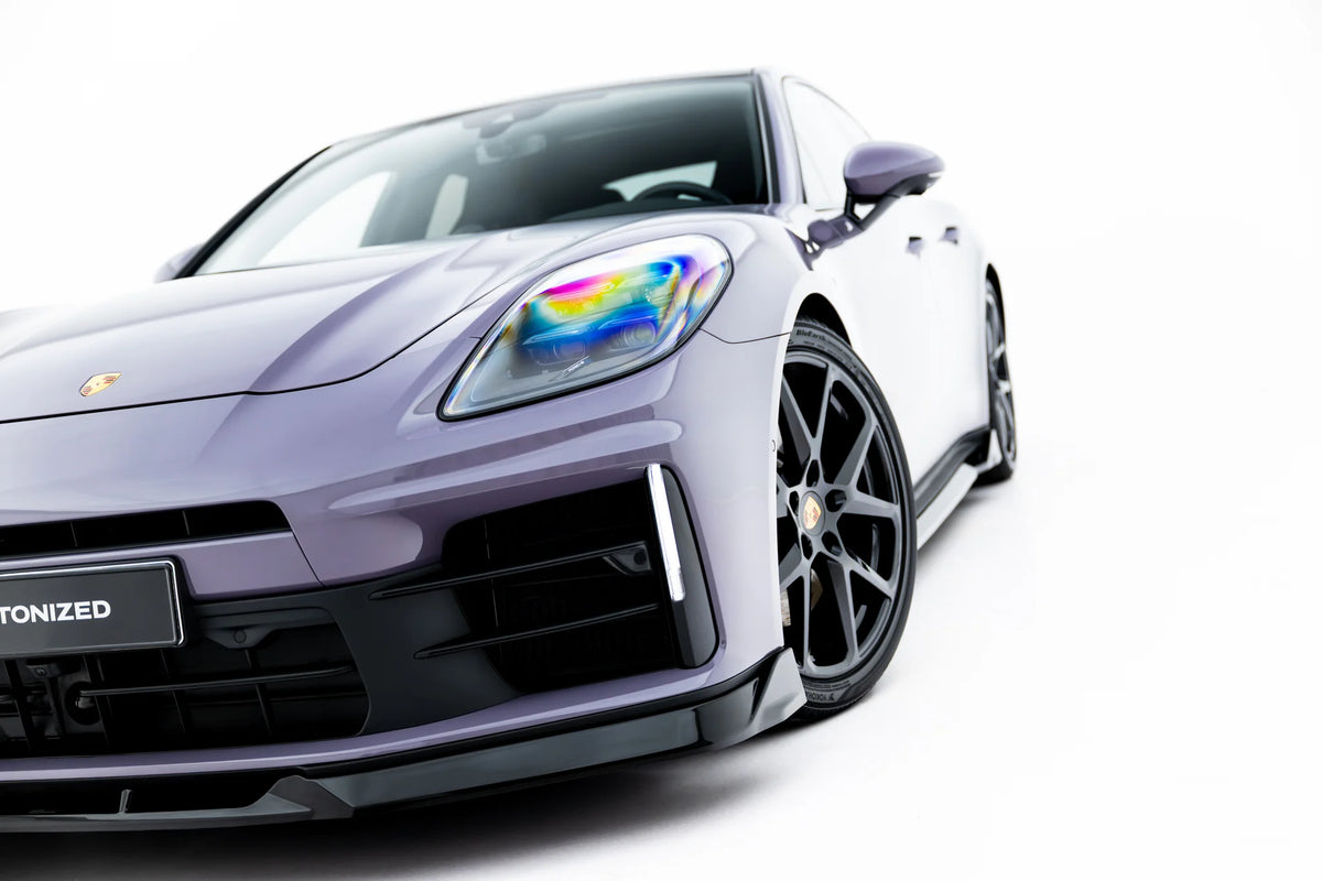 Front splitter suitable for porsche panamera 4 / 4s e-hybrid / 4 e-hybrid 972