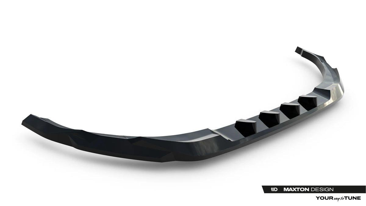 Front splitter suitable for skoda elroq rs mk1