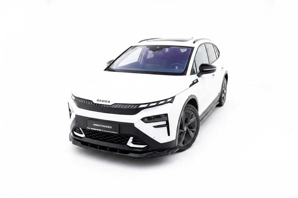 Front splitter suitable for skoda elroq rs mk1
