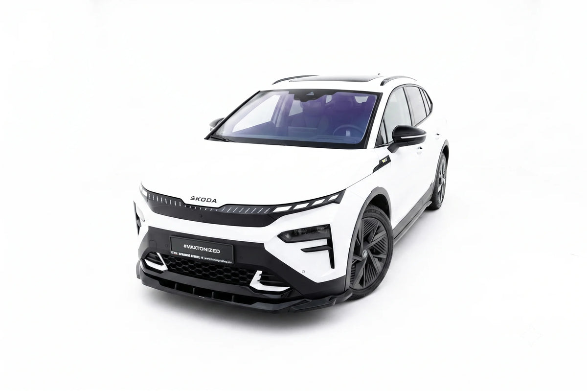 Front splitter suitable for skoda elroq rs mk1