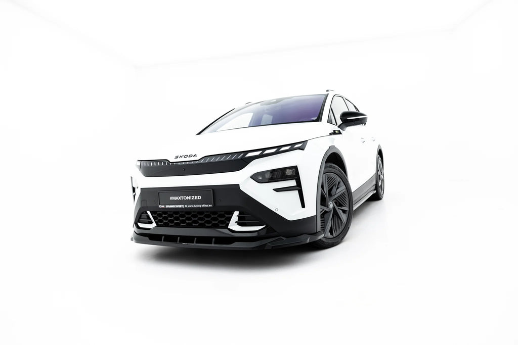 Front splitter suitable for skoda elroq rs mk1