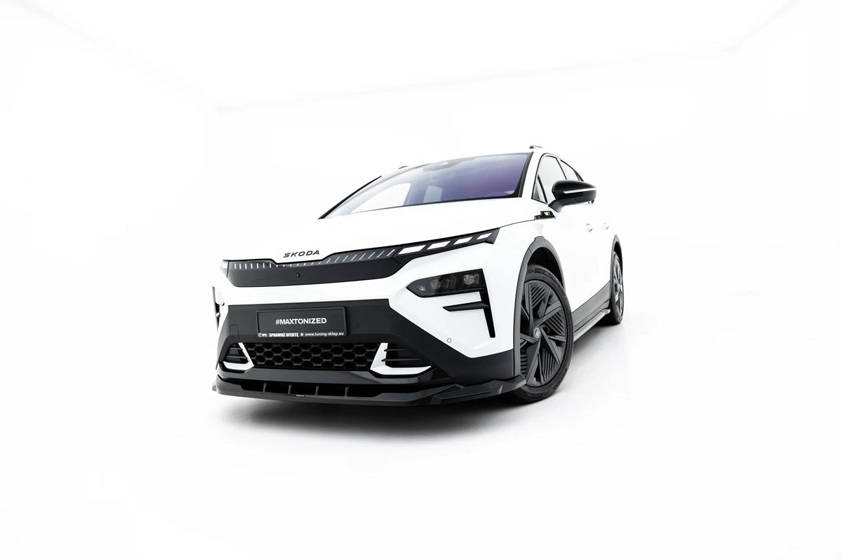 Front splitter suitable for skoda elroq rs mk1