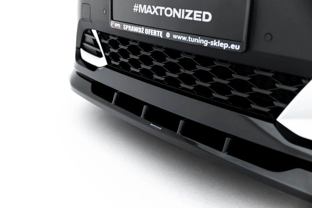 Front splitter suitable for skoda elroq rs mk1