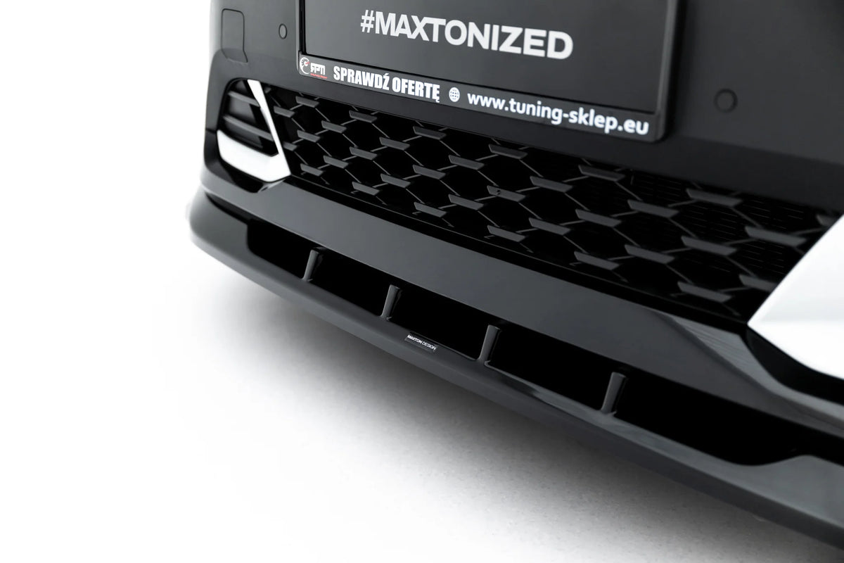 Front splitter suitable for skoda elroq rs mk1
