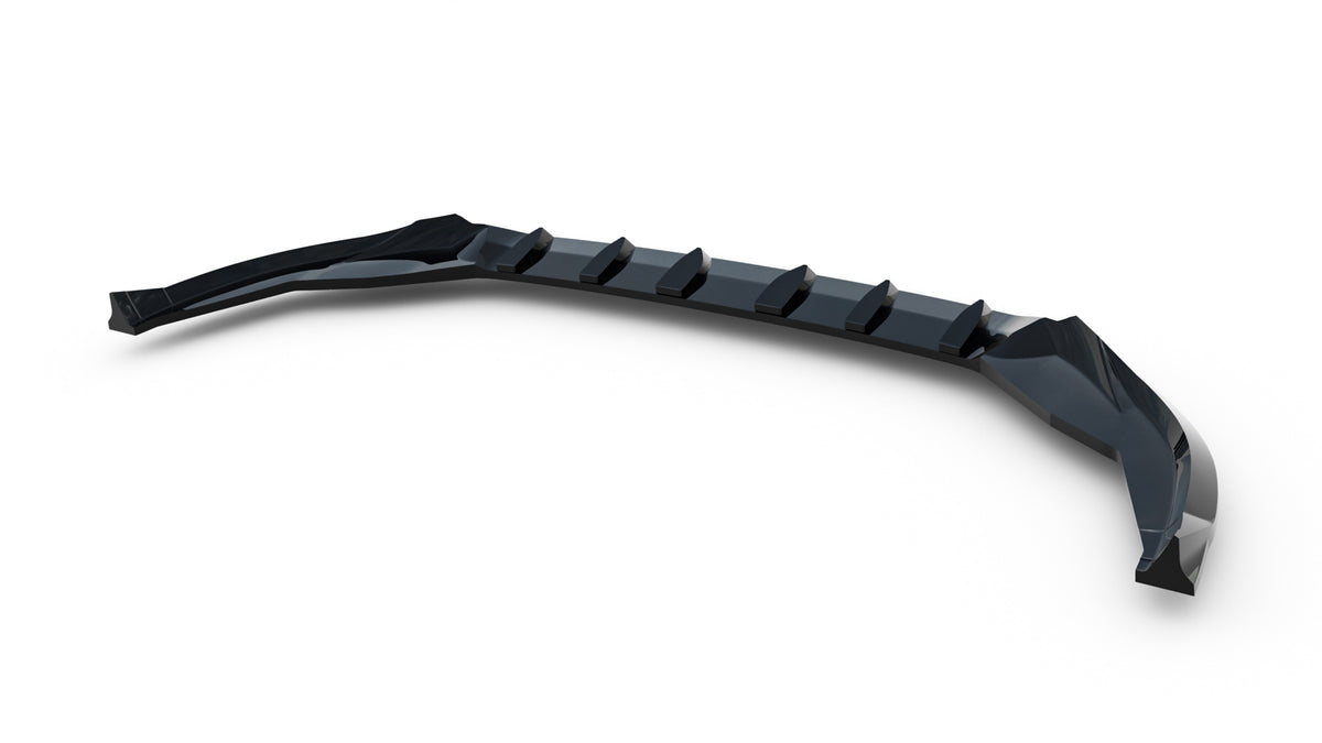 Front splitter suitable for volkswagen t-roc r-line mk2