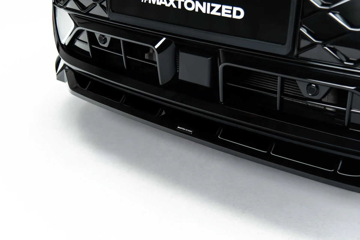 Front splitter suitable for volkswagen t-roc r-line mk2