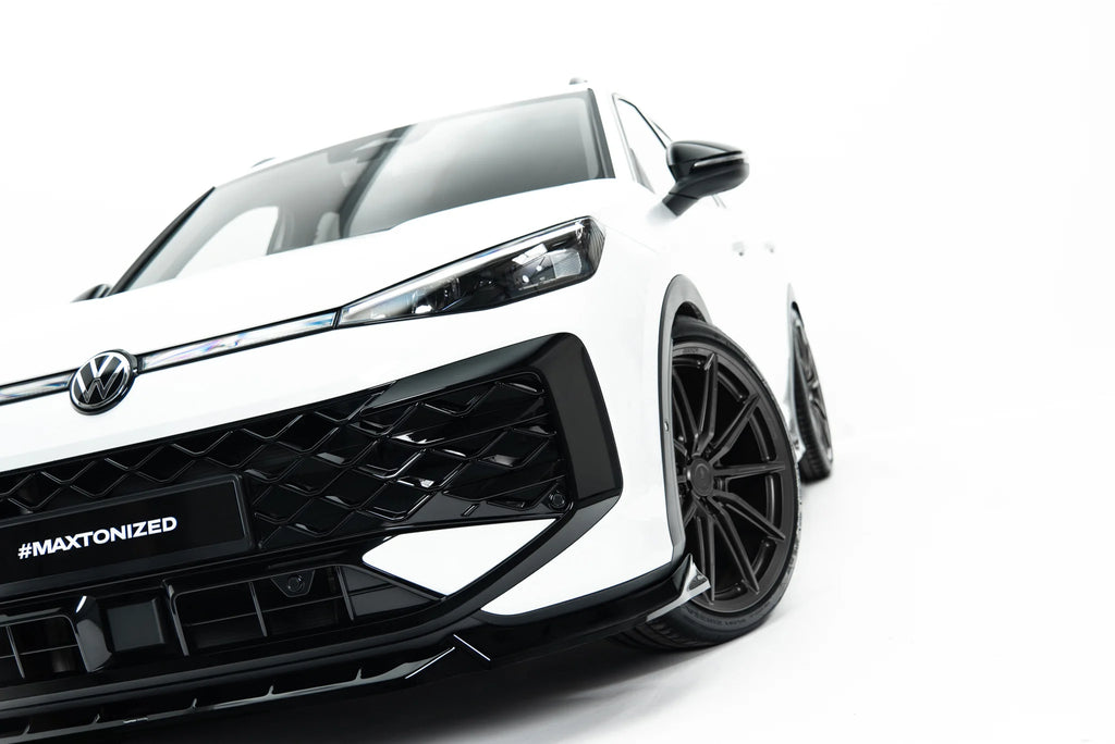 Front splitter suitable for volkswagen t-roc r-line mk2