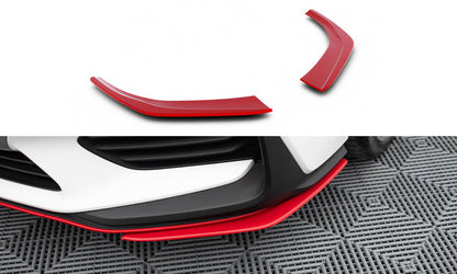 Front splitters hyundai i30 n mk3 hatchback / fastback