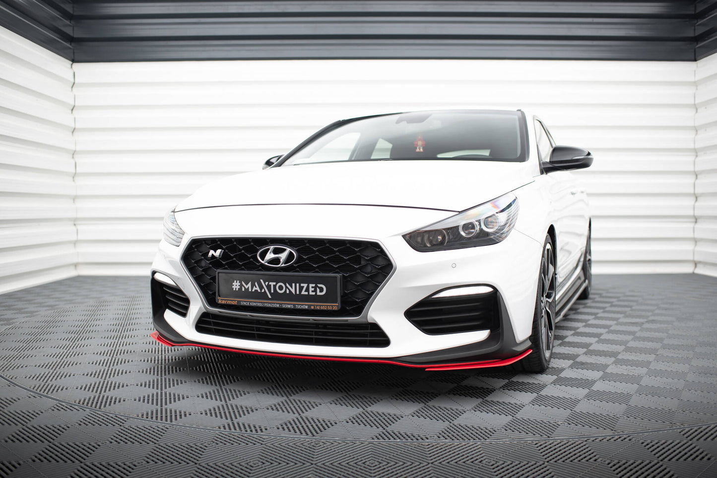 Front splitters hyundai i30 n mk3 hatchback / fastback
