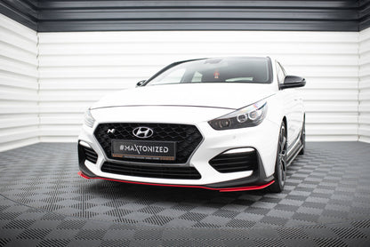 Front splitters hyundai i30 n mk3 hatchback / fastback