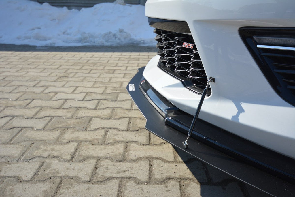 Hybrid front splitter chevrolet camaro 6th-gen. phase-i 2ss coupe