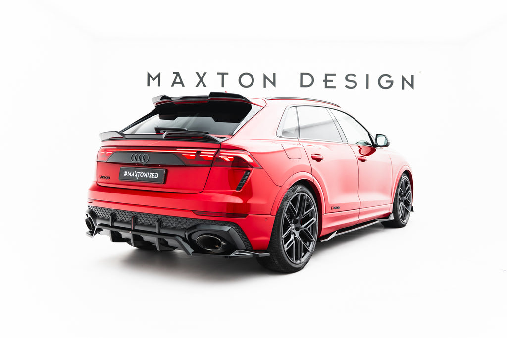 Lower spoiler cap 3d audi rsq8 mk1 facelift