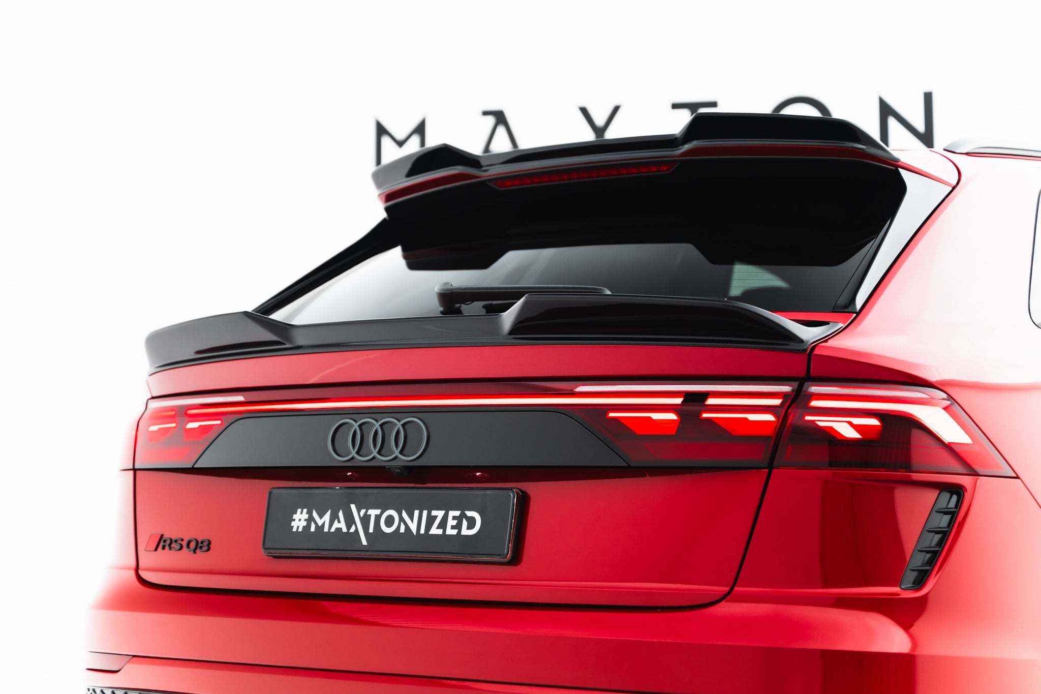 Lower spoiler cap 3d audi rsq8 mk1 facelift