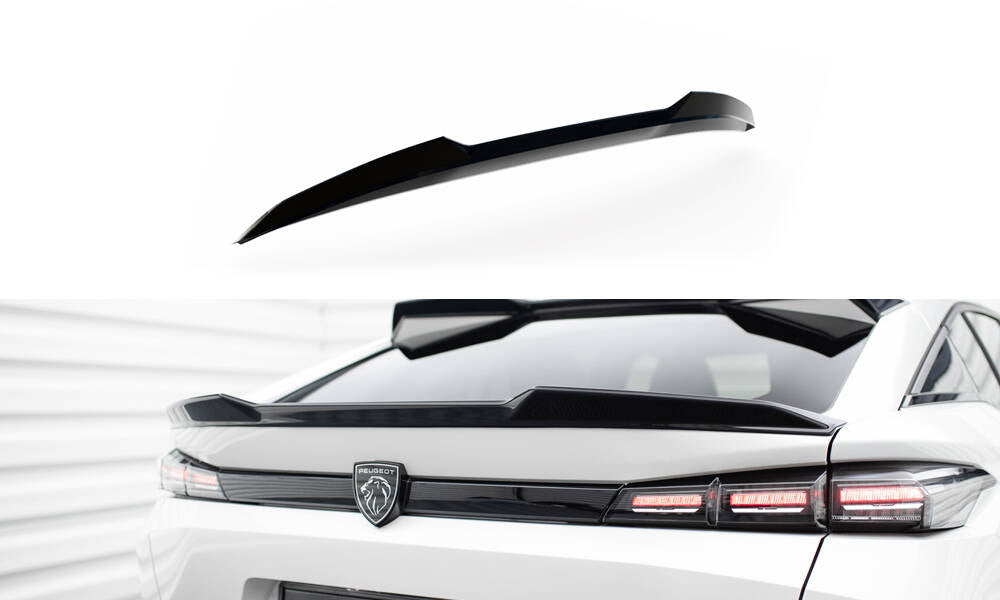 Alempi spoileri korkki 3d Peugeot 408 MK1