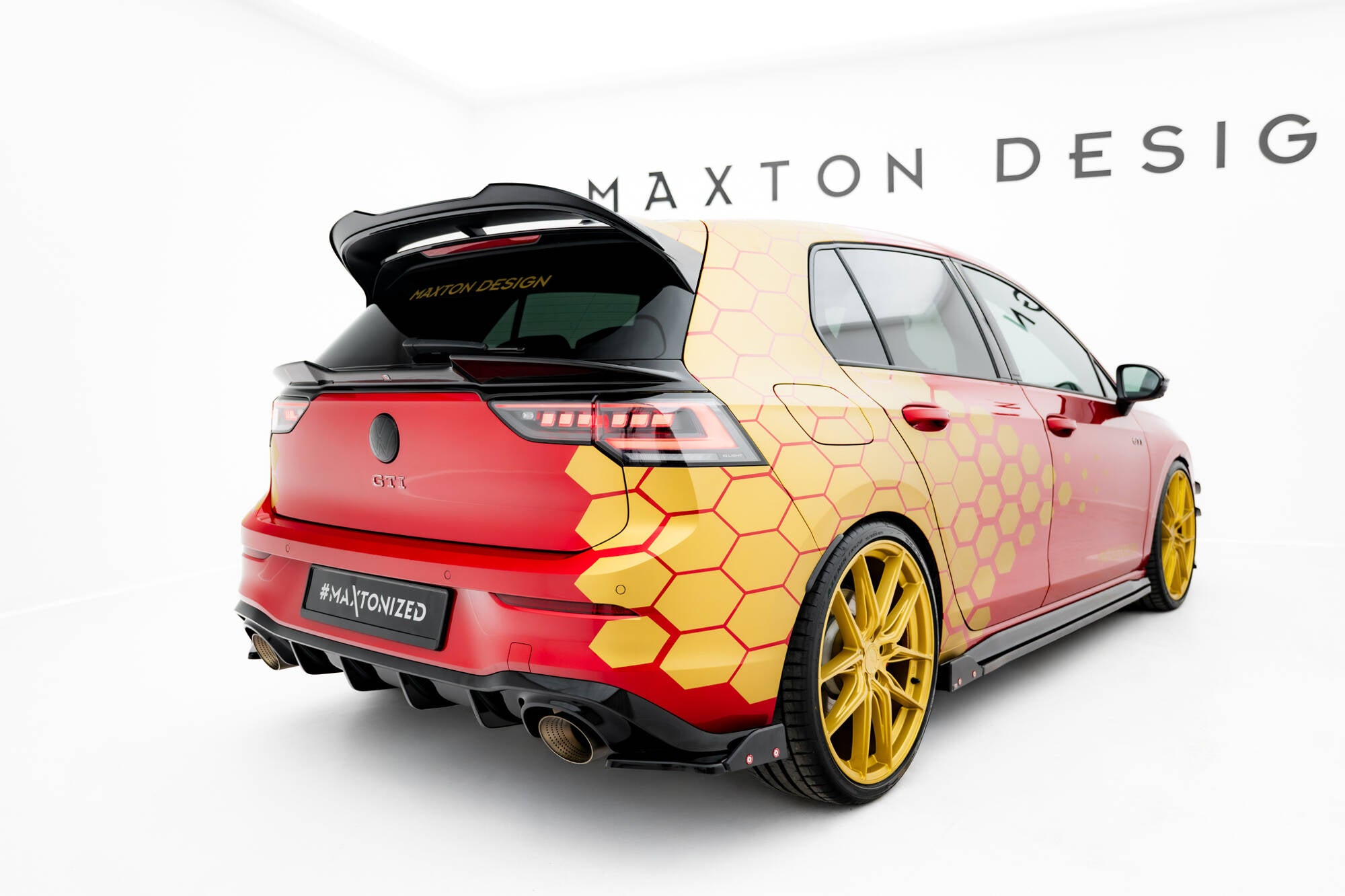 Alempi spoileri CAP 3D Volkswagen Golf GTI / GTI Clubsport / R / R-Line / GTE / GTD MK8 / MK8