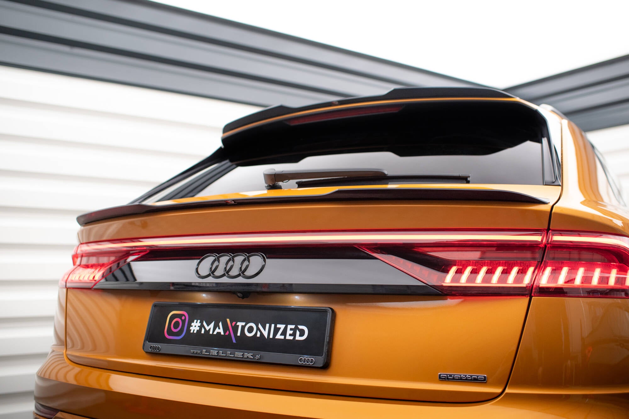 Lower spoiler cap audi q8 / q8 s-line / sq8 mk1 / mk1 facelift