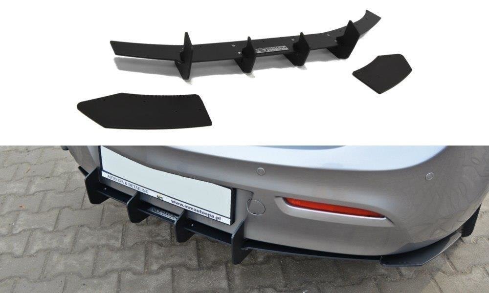 Mazda 3 mk2 sport (preface) rear diffuser & rear side splitters