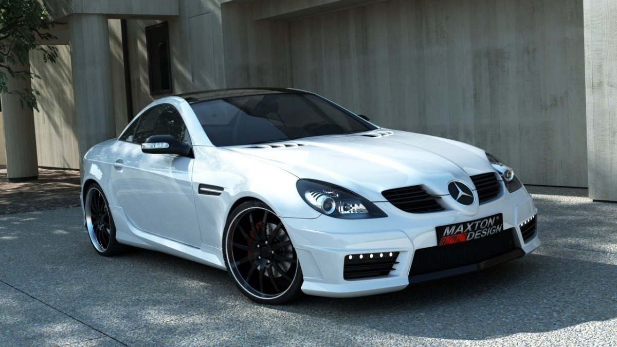Mercedes slk r171 side bumper grids left and right