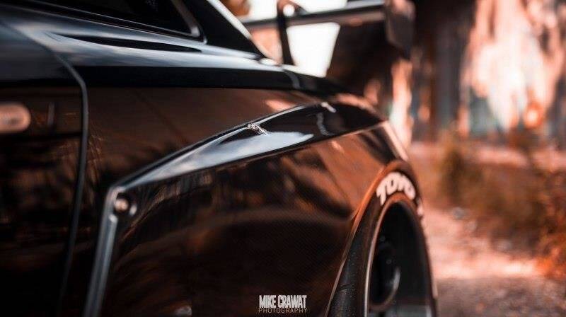 Nissan gtr r35 facelift widebody