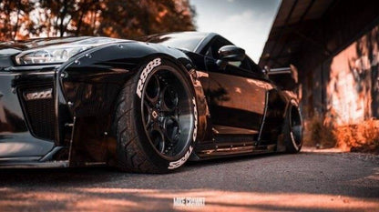 Nissan gtr r35 facelift widebody