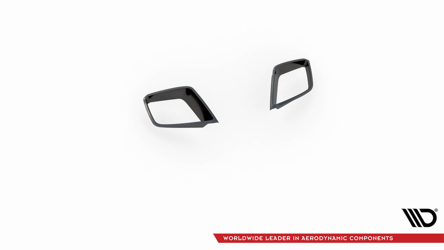 Prepreg carbon fiber front bumper side vents bmw 1 f40 m-pack/ m135i