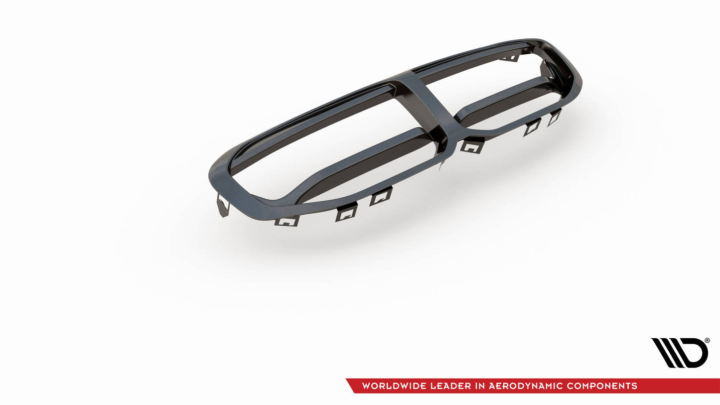 Prepreg carbon fiber front grill bmw 1 f40 m-pack/ m135i