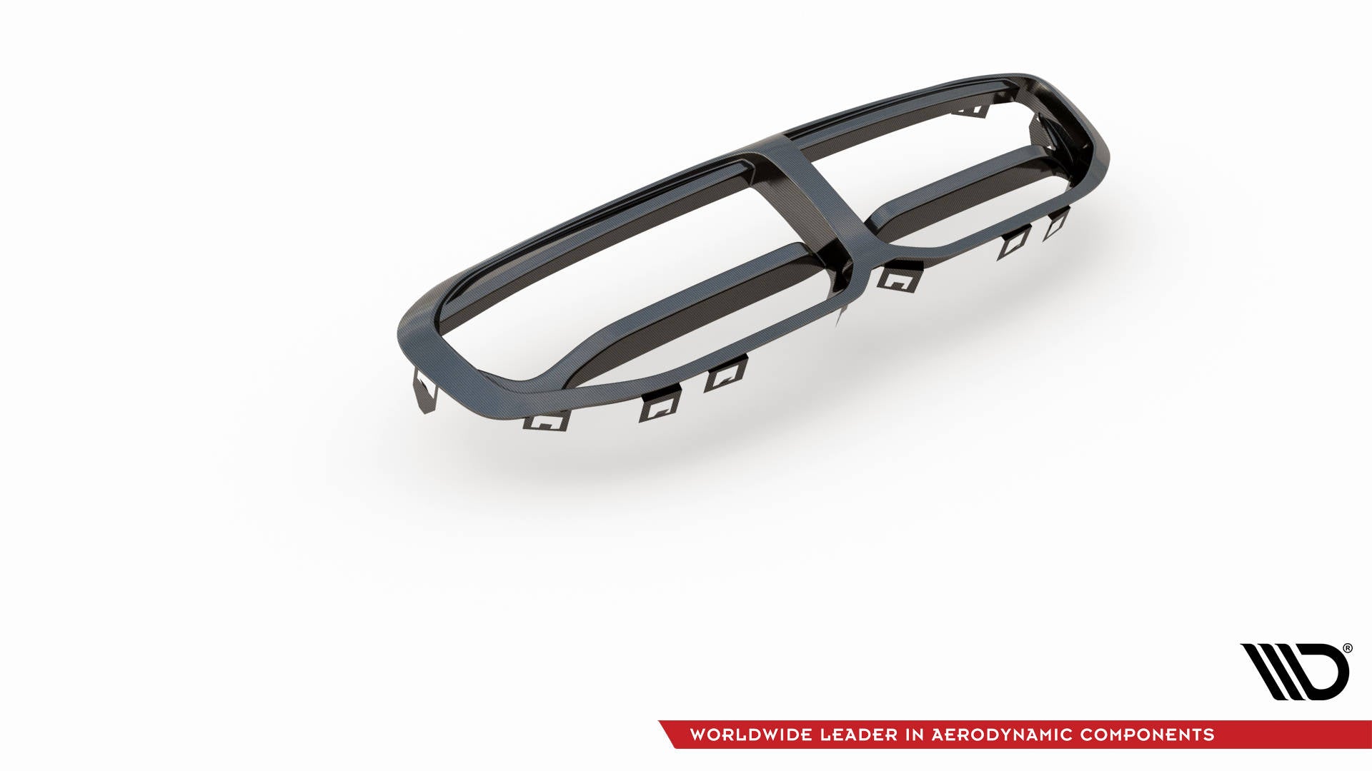 Prepreg carbon fiber front grill bmw 1 f40 m-pack/ m135i