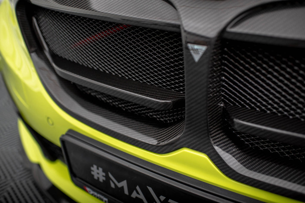 Prepreg carbon fiber front grill bmw 1 f40 m-pack/ m135i