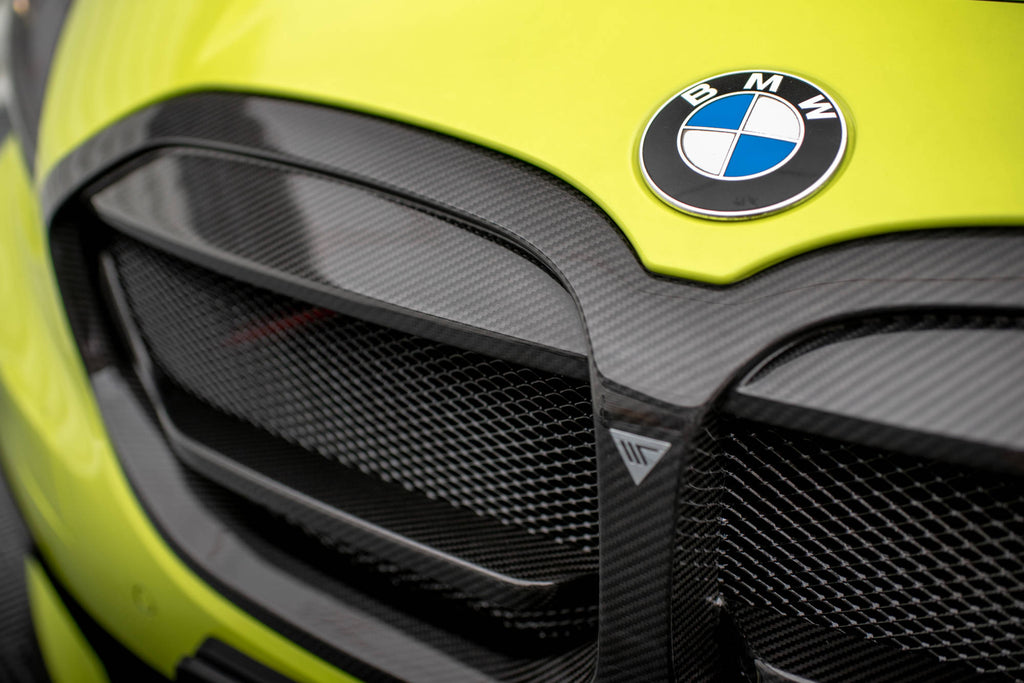 Prepreg carbon fiber front grill bmw 1 f40 m-pack/ m135i