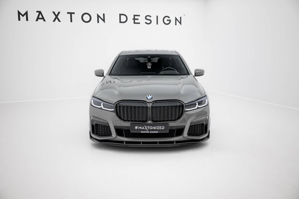Prepreg-hiilikuitu etuosat + abs-splitter BMW 7 m-pakkaus G11 kasvojenkorotus