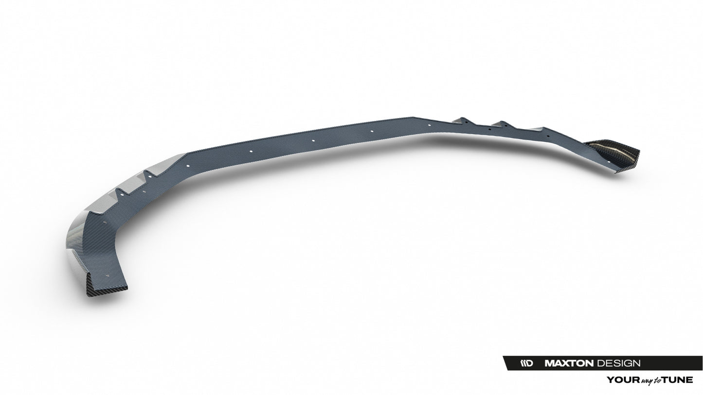 Prepreg carbon fiber front splitter audi rs3 sedan 8y facelift