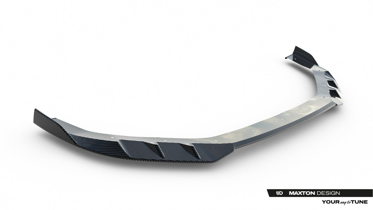 Prepreg carbon fiber front splitter audi rs3 sedan 8y facelift
