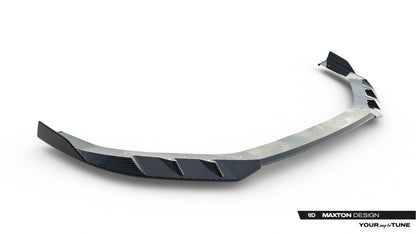 Prepreg carbon fiber front splitter audi rs3 sedan 8y facelift