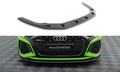 Prepreg carbon fiber front splitter audi rs3 sedan / sportback 8y